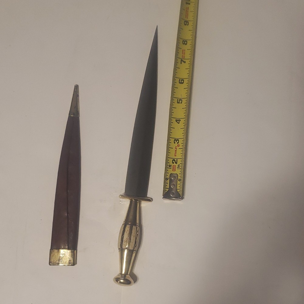 19C Spanish Albacete Punal Dagger