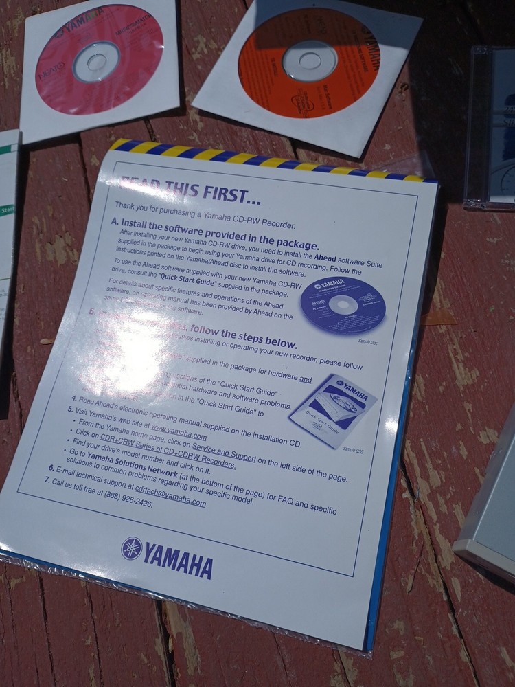 Yamaha Lightspeed Cd-rw Recorder