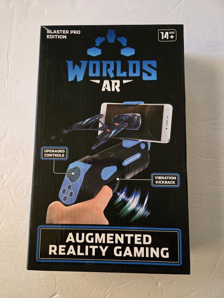 Worlds AR Augmented Reality Gaming Blaster Pro Edition