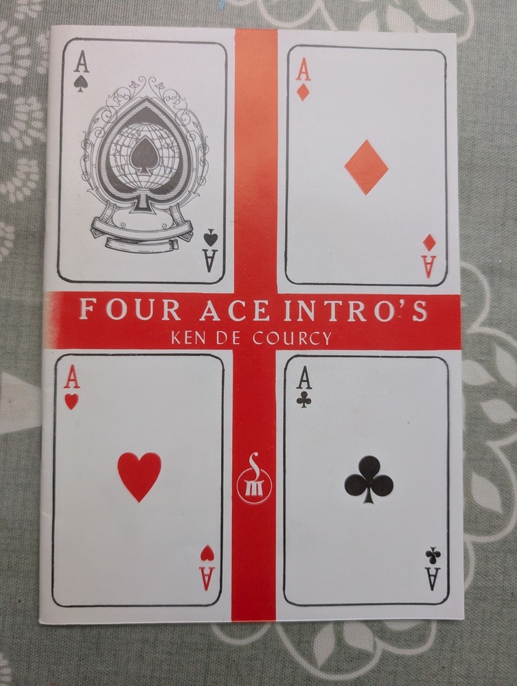 Ken de Courcey Magic Book Bundle - card magic, mental magic, etc. - some signed