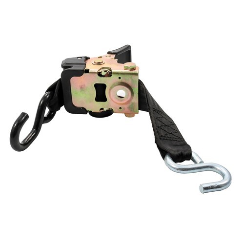 Camco Retractable Tie Down Straps - 2" Width 6' Dual Hooks (50031)
