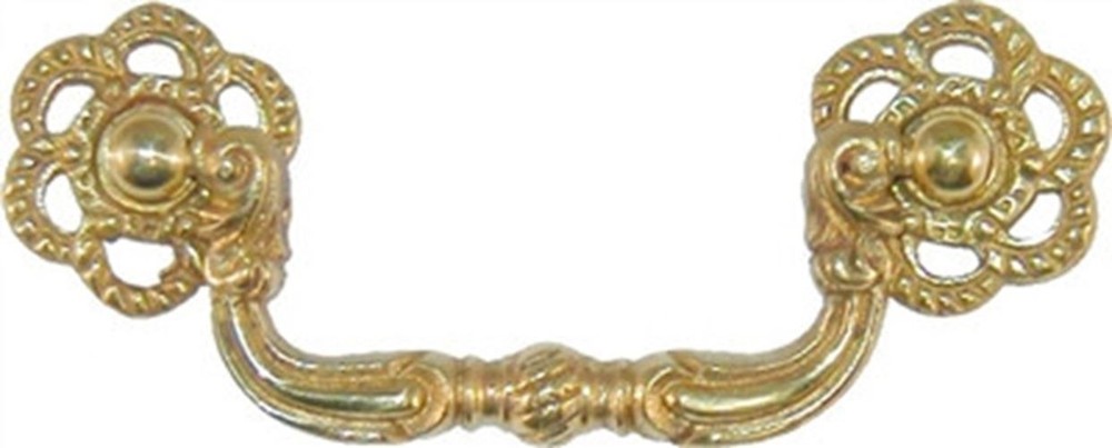 3" Colonial Revival Bail Pull Cast Brass