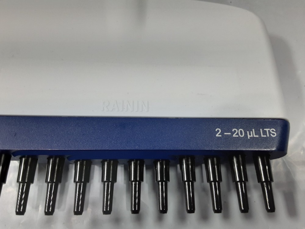 Rainin Pipet-Lite XLS L-20 12-Channel Liquid Handler 800-662-7027 - UNTESTED