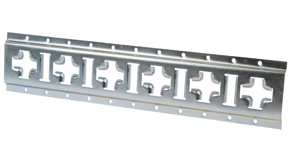 (4 Pack) 2' E Track Horizontal & Vertical Cross Galvanized Trailer Truck