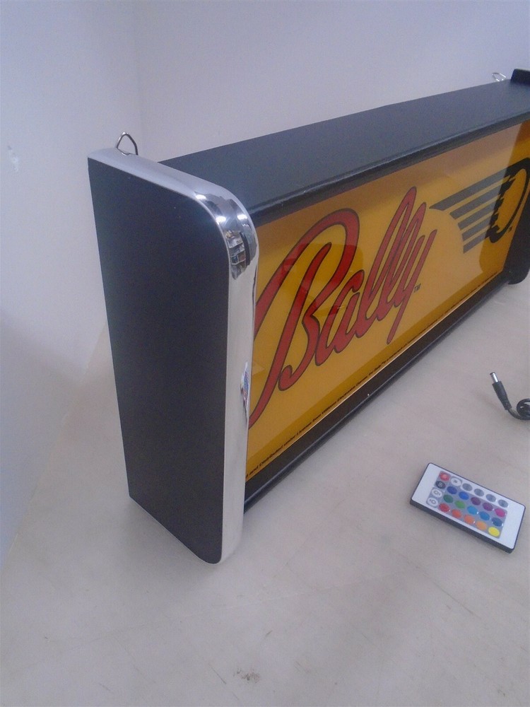 Bally Pinball Logo LED Display light box sign
