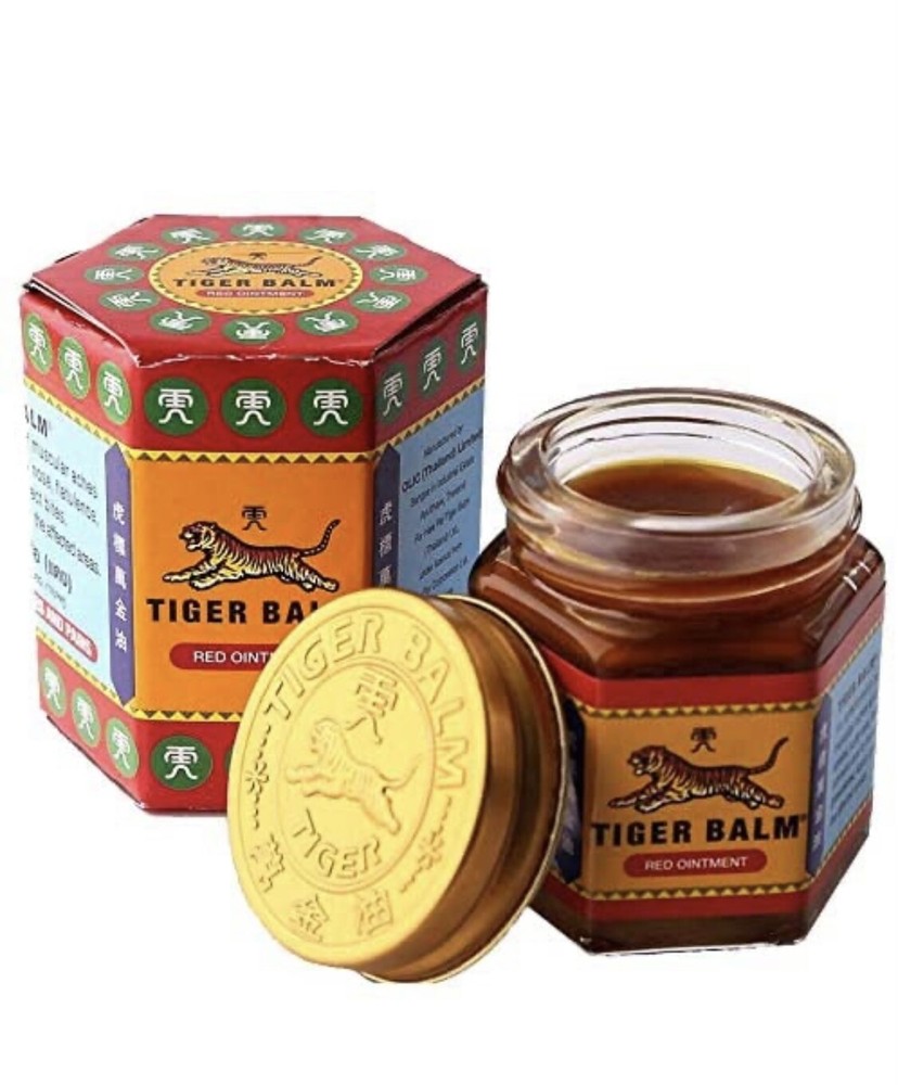 Tiger Balm (Red) Thai version- 1 Jar x 30g