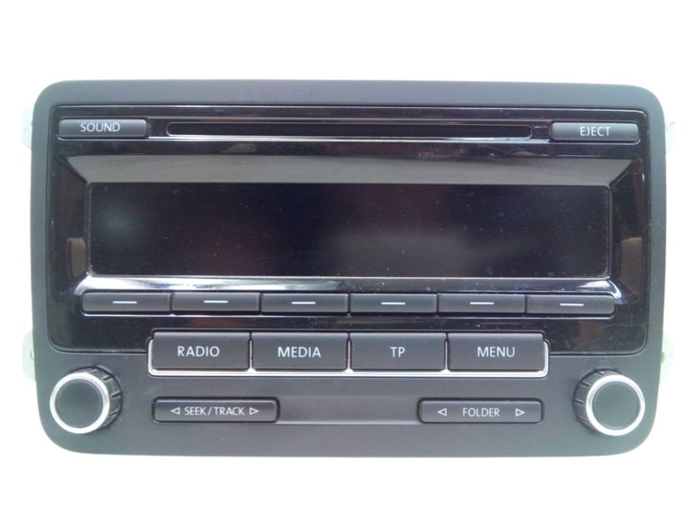 Radio/CD changer combination of code not available. Suitable for VW Touran (