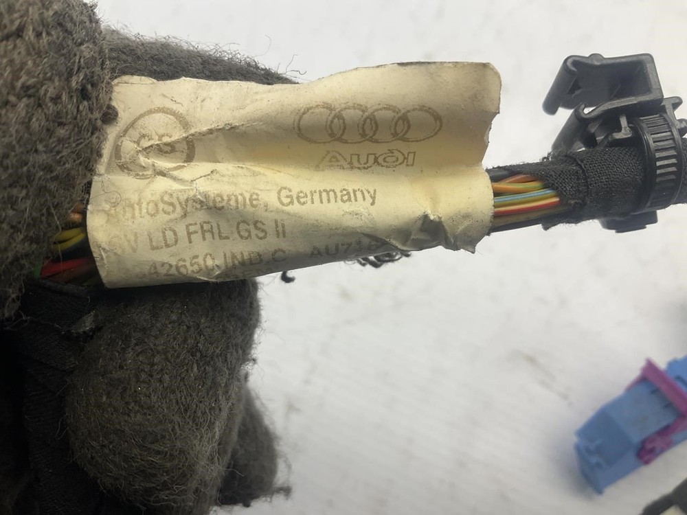 07-09 Audi Q7 Front Left Driver Seat Wire Harness T