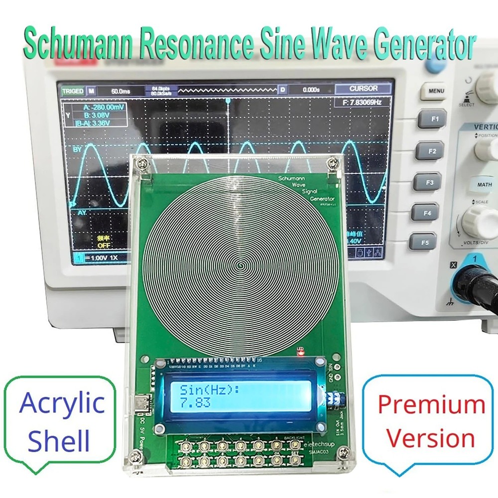 7.83HZ Schumann Wave Generator Natural Bio-Healing Ultra-low Frequency Pulse