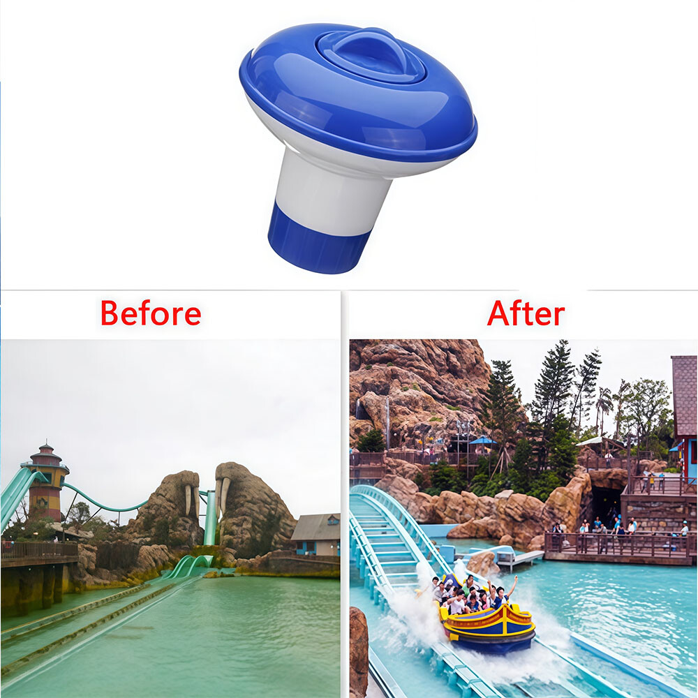 Pool/Spa Chlorine Dispenser Locking Cap,Multi-Vent Design,Corrosion-Resistant