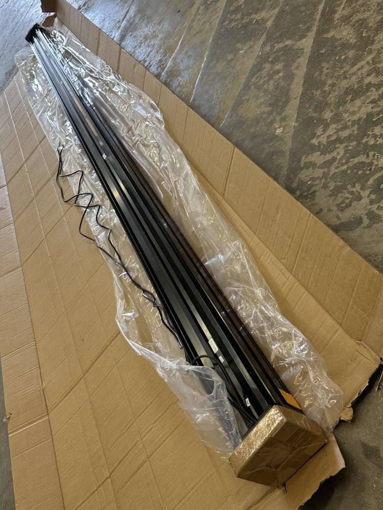 Girard Awning GG 750 . 16'x 8' BLK 12v Armless Awning. Black , LED (WH)