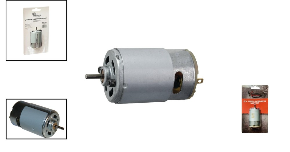 Durable & Versatile 6V Replacement Motor for Game Feeders - Lightweight Design