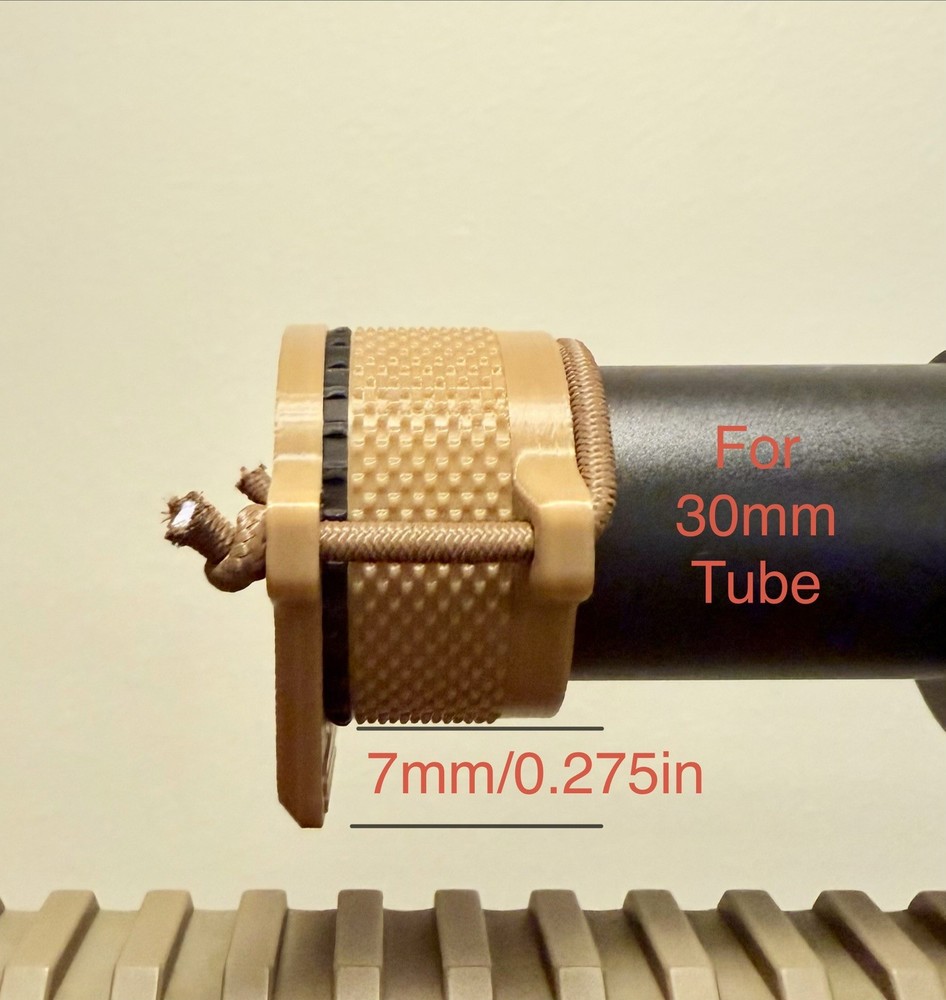 Cyclops Coyote 30mm ARD LPVO KillFlash Scope Cover Elastic Center Hole