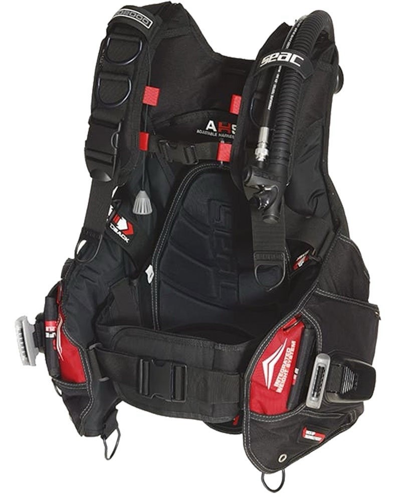 Seac Pro 2000 BCD Large Scuba Diving Buoyancy Compensator Jacket