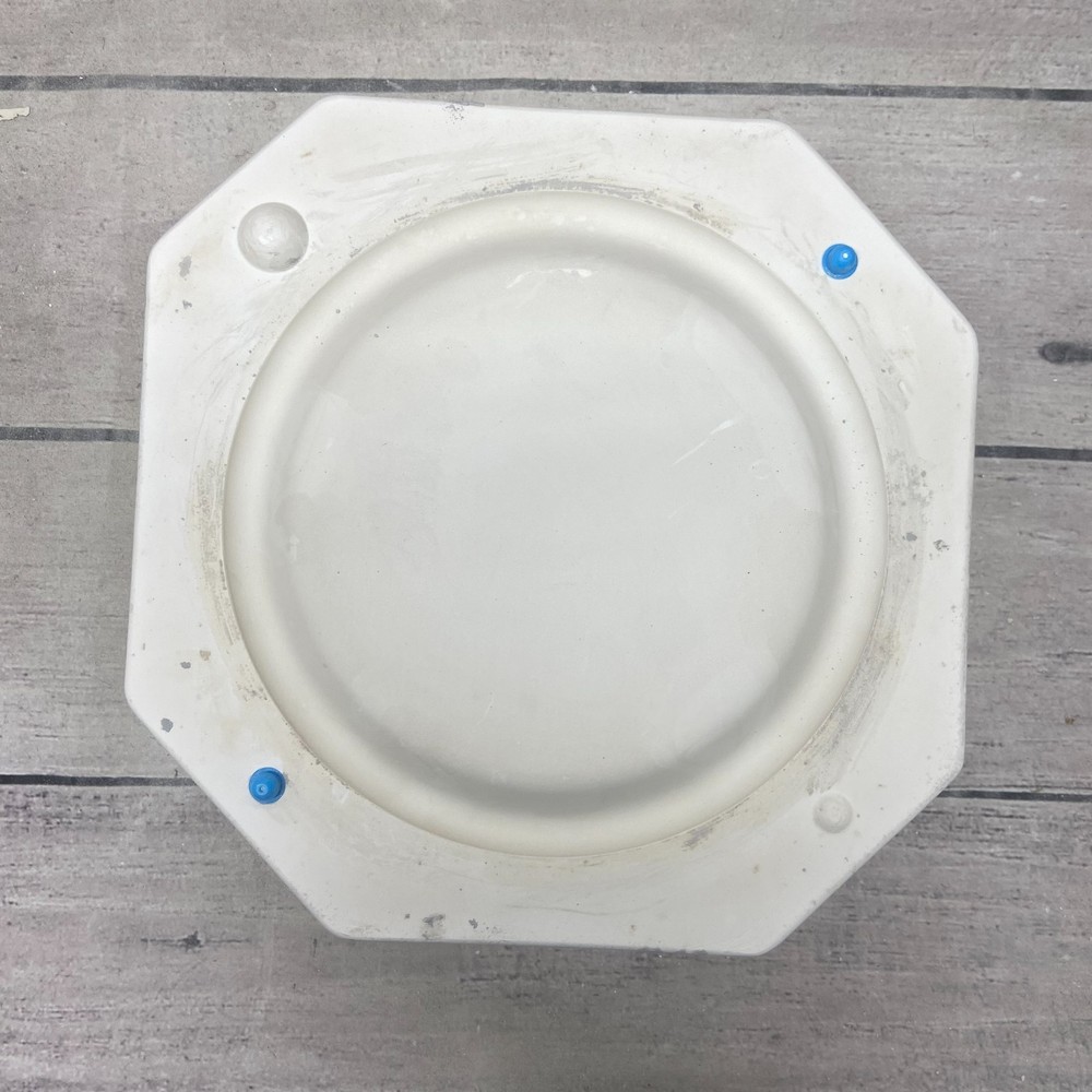 Vintage 1992 Mayco Ceramic Casting Mold Salad Plate #423