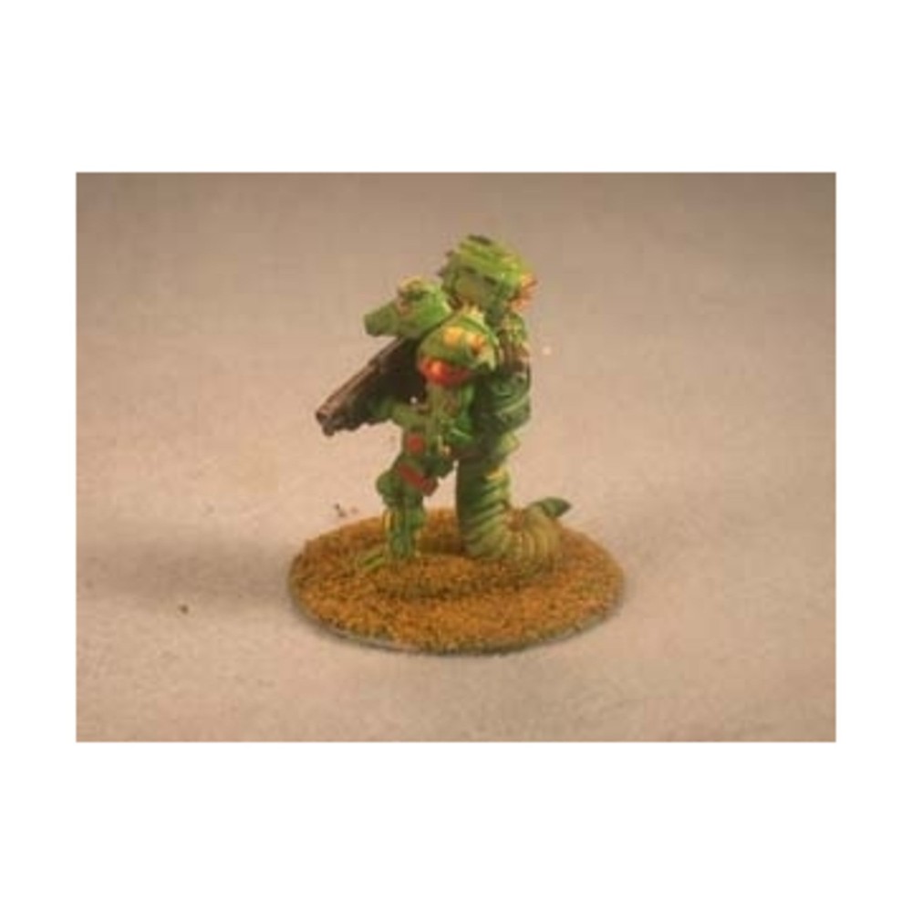 Kryomek Galactic Warriors 25mm Python Lizard w/Armor Pack New