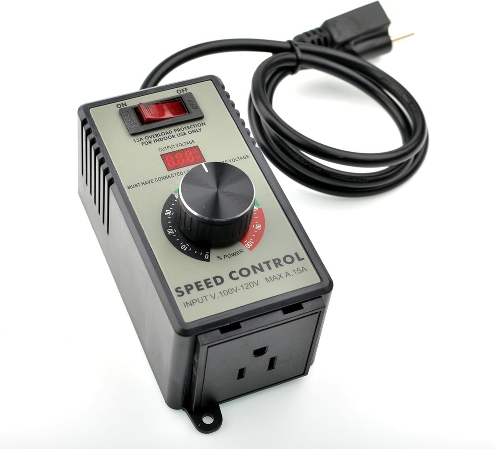 Variable DC Motor Speed Controller – PWM Electronic Motor Control