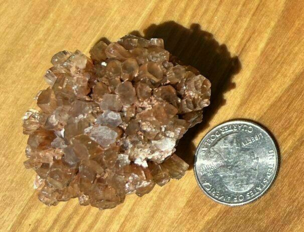 ~Sparkly!~ Moroccan ARAGONITE "Sputnik" Cluster - Combat Stress