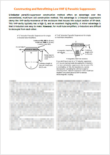 Heathkit SB-220 Amplifier Upgrades Manual