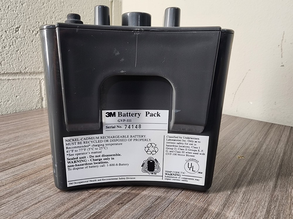 3M GVP-111 Battery Pack Belt- Mounted PARR System