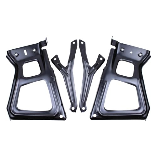 Rear Driver and Passenger Side Step Bumper Bracket kit for Ram 1500 2009