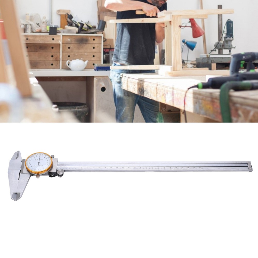 0-300mm Vernier Caliper Steel Dial 0.02mm Tool