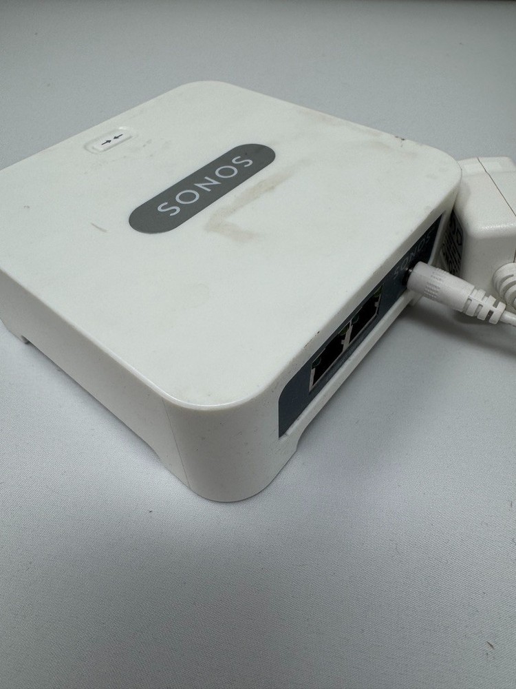 SONOS Bridge with power adapter and ethernet cable model: BRIDGE Tested Working