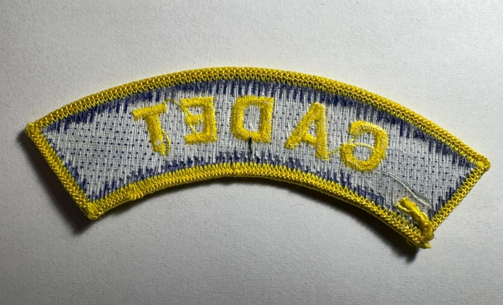 Cadet Rocker Patch