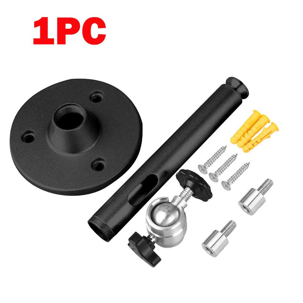 2X 18CM 360° Rotatable Universal Wall Ceiling Mount Stand For Mini Projector DVR