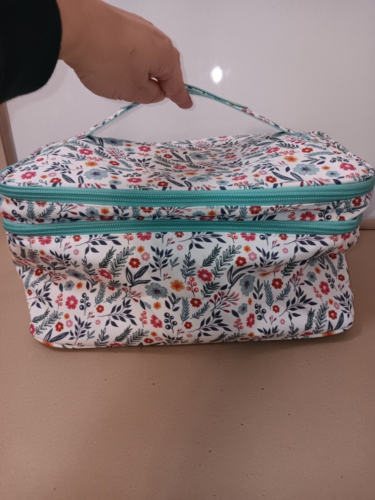 Sewing Accessories Storage And Organizer Case, Carrying Bag, Double Layer