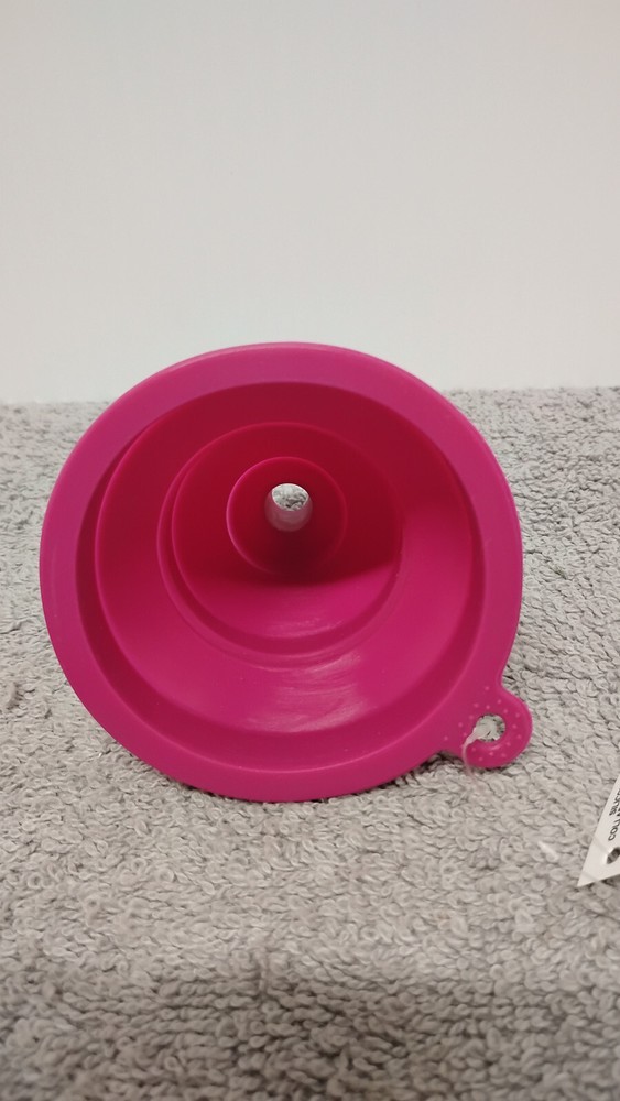 6 Purple Silicone Extandable & Collapsible Funnels. ( 03 )