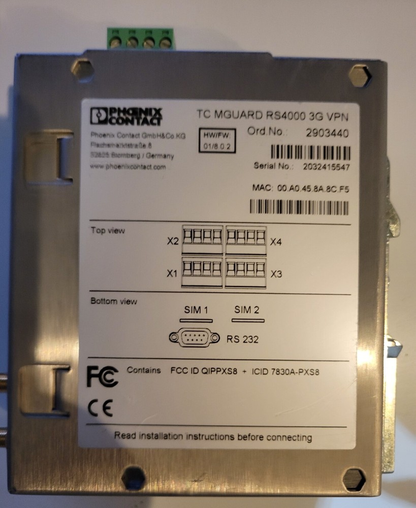 Router - TC MGUARD RS4000 3G VPN