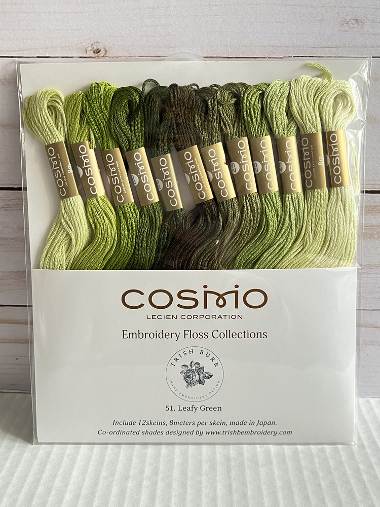 Cosmo embroidery floss pack (12 skein per pack)