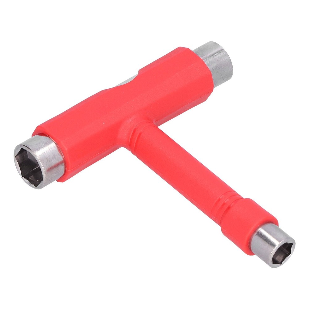 Skate Tool MultiFunction Portable Skateboard TType Hex Key Kit Fastener Hardware