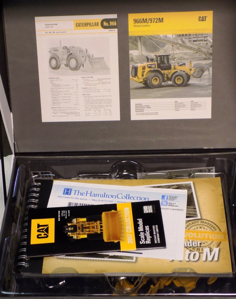 DIECAST MASTERS 1/50 SCALE CATERPILLAR 966A 966M WHEEL LOADER 1960-63 85558