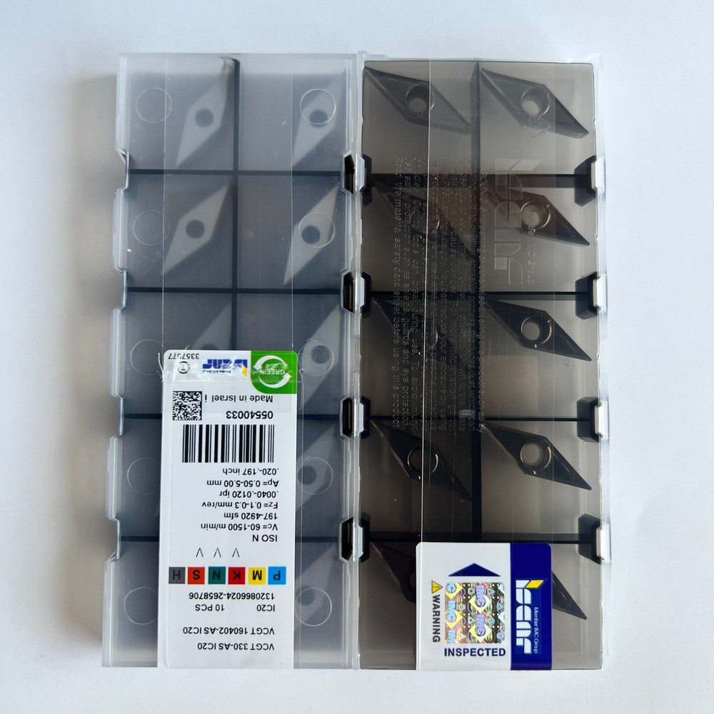 VCGT160402-AS IC20/ISCAR  10 PCS