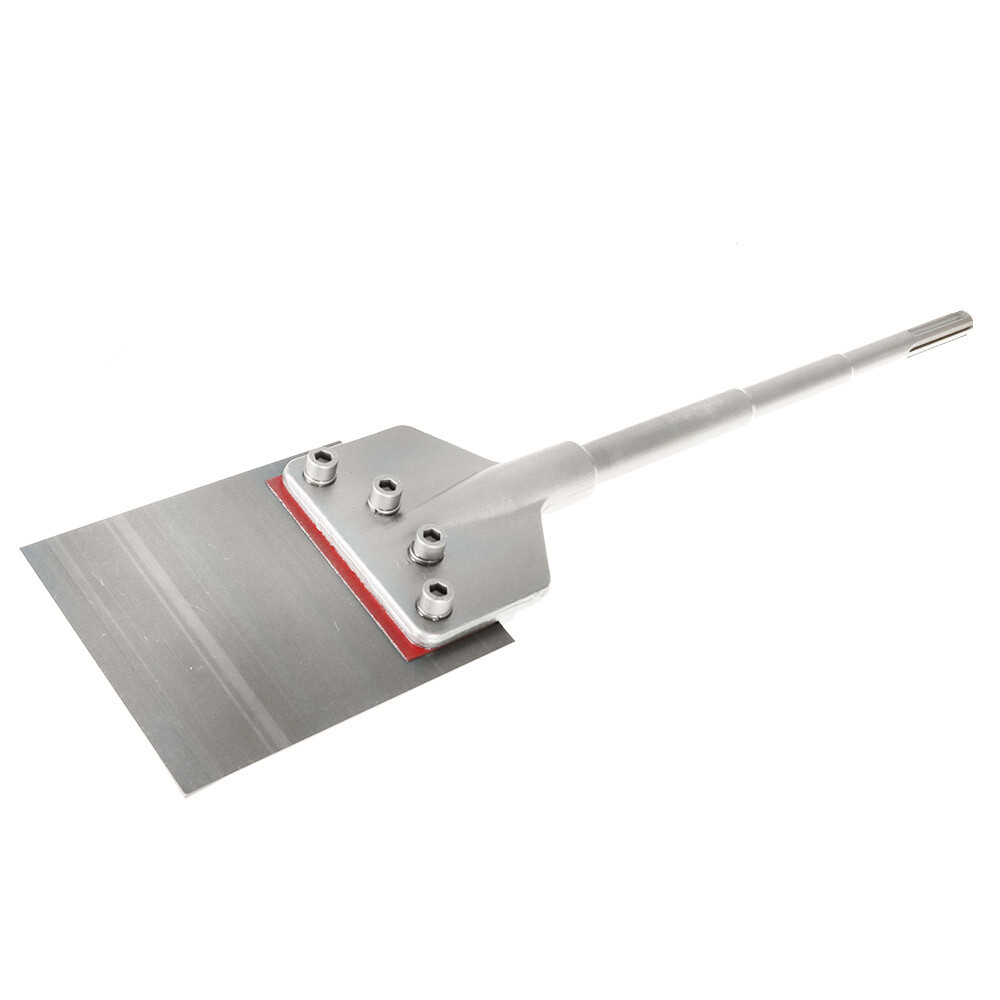 Floor Scraper 6" × 25" Wide Tile Removal Bit With Long Handle & Heavy Duty Blade