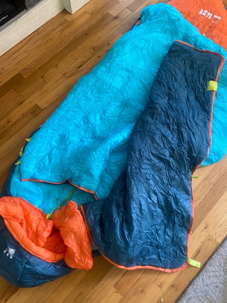 Ust Monarch Sleeping Bag with Temp Control and Carry Case Camping Regular Read