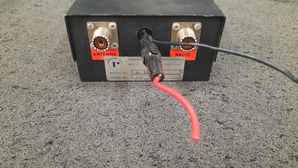 Vintage SKIP SHOOTER ML100 Linar Amplifier Power On... As Is!!