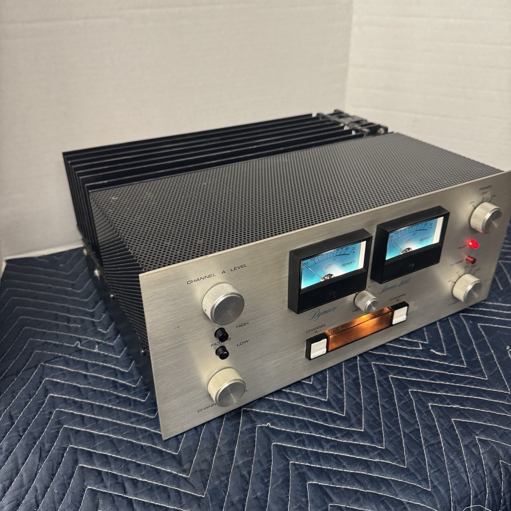 DYNACO 400 STEREO POWER AMPLIFIER - SERVICED - CLEANED - TESTED