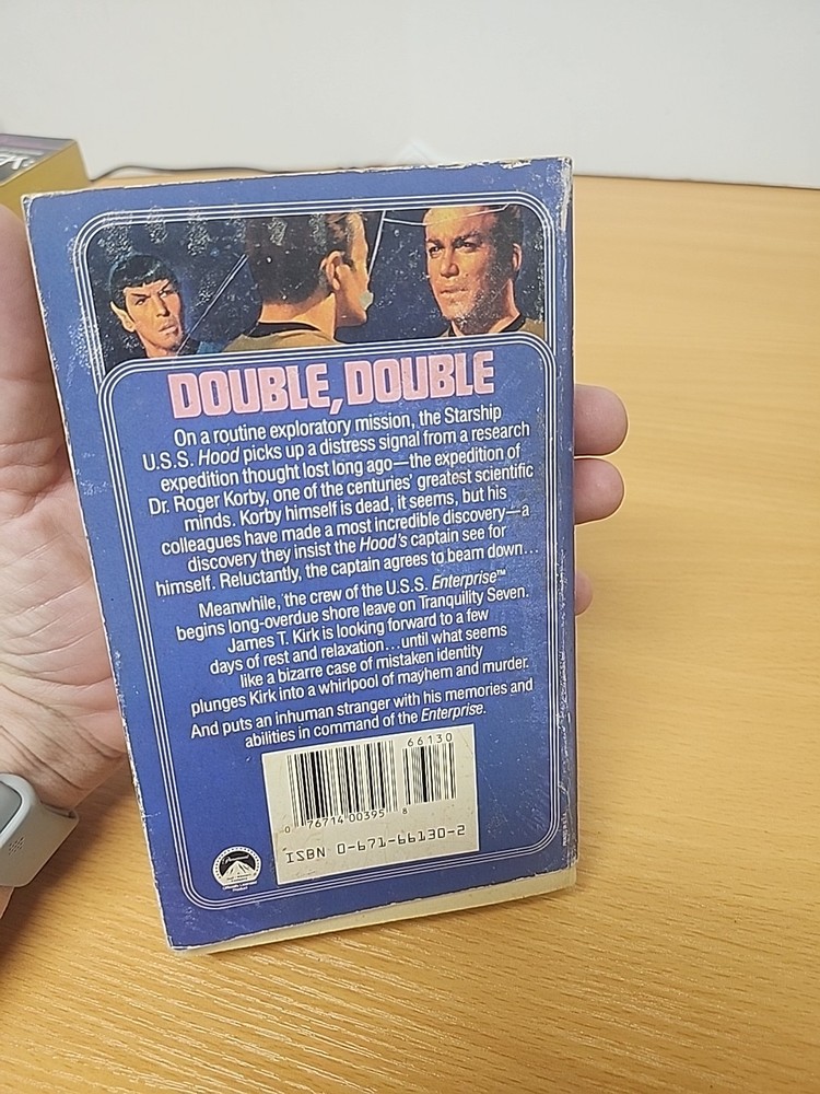 (7) Star Trek Various Books Corona, Final Reflection, Double Double, Etc