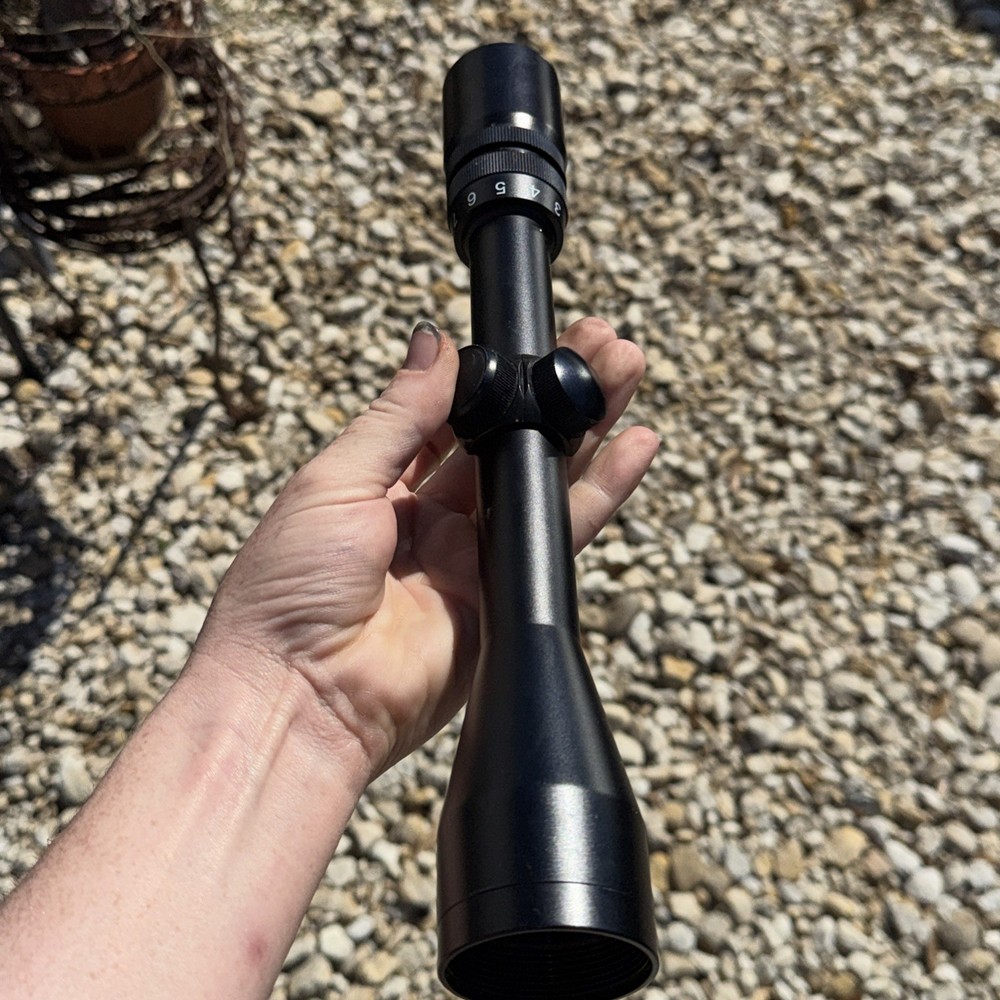 CVLife Rifle Scope 3-9x40mm Wide Angle Variable Scope Used Model #656M