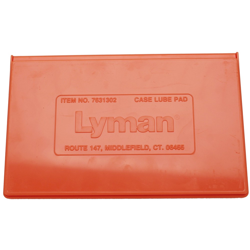 Lyman Case Lube Pad, Orange One Size, Black