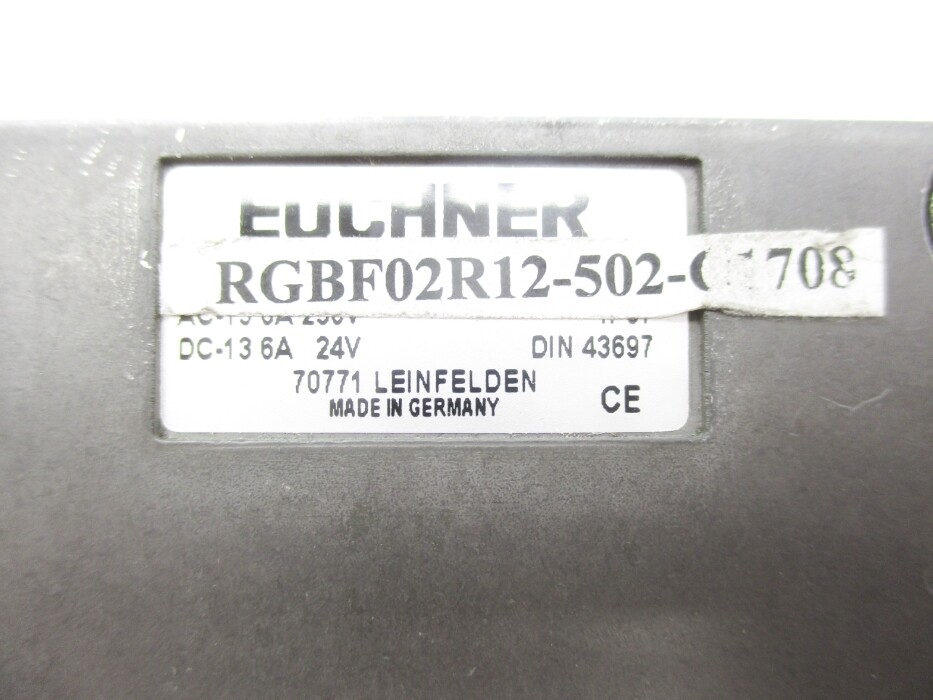 EUCHNER RGBF02R12-502C1708 NSNP