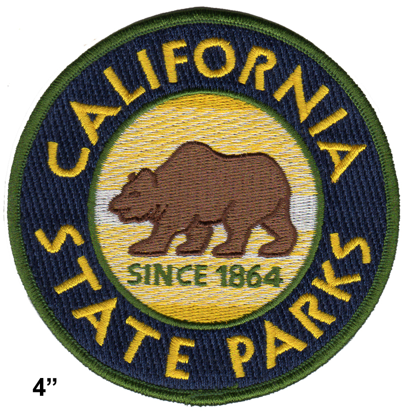 California State Parks - HOOK & LOOP - 4" Uniform Patch - State Park Ranger