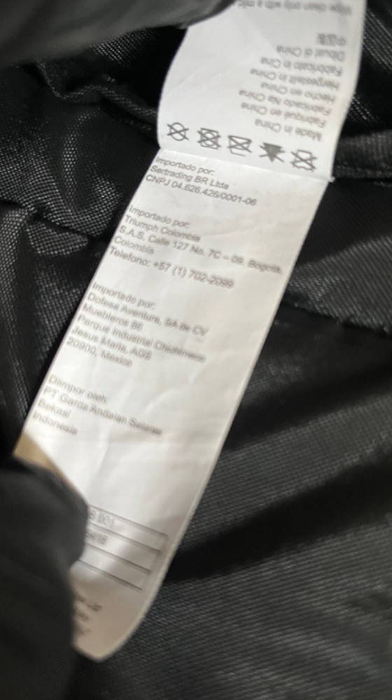 Triumph Motorcycle Backpack Black