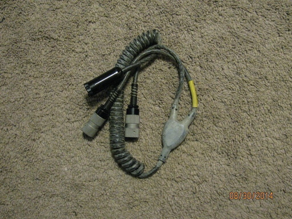 CVC Helmet Cable, Bail-out Cable, M35 M151 M1009 M998, Used