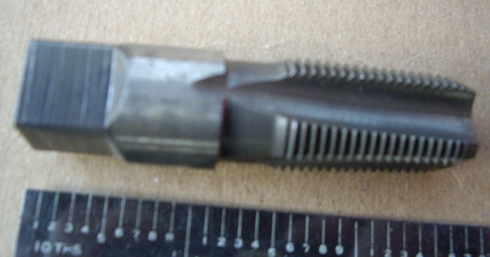 Preowned 3/8" -18 NPT Pipe Tap good condition