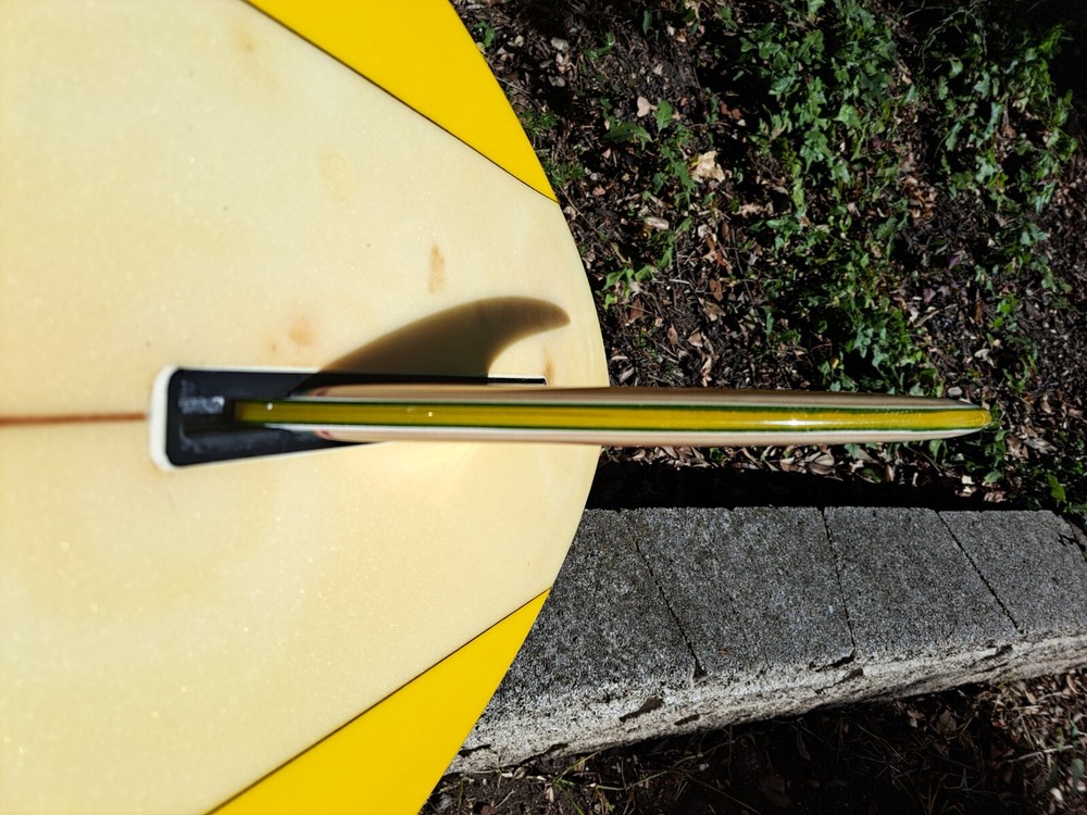 Balsa wood Hollow core surfboard fin