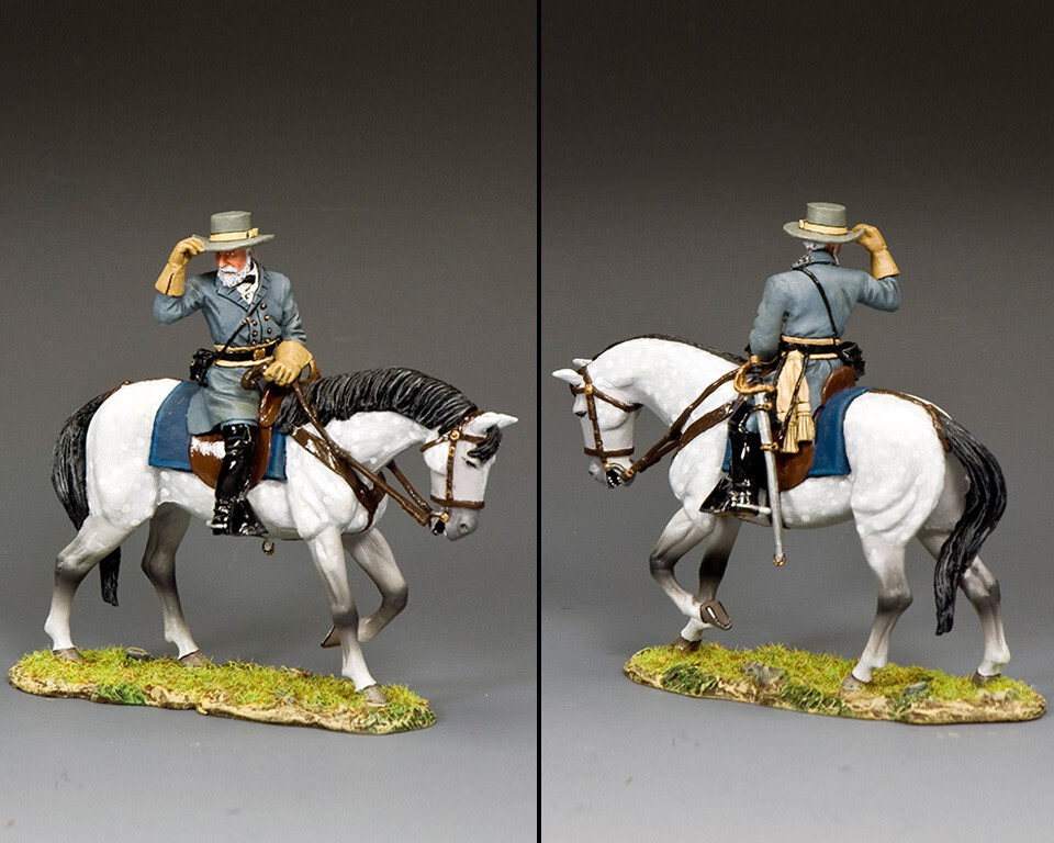 KING & COUNTRY CIVIL WAR CW106 CONFEDERATE GENERAL ROBERT E. LEE